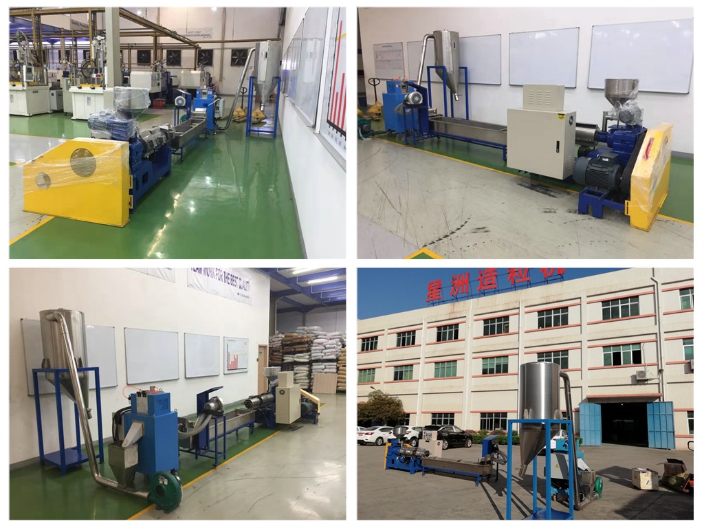 印度尼西亞客戶PA66 塑料造粒機(jī)